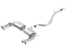 Borla 13-15 Audi S3 S-Type Dual Round Rolled Catback Exhaust-1