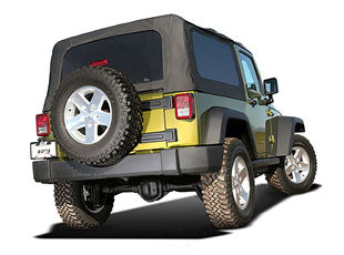 JK Wrangler "Climber" 2 door 2012-2018 Cat-Back™ Exhaust S-Type