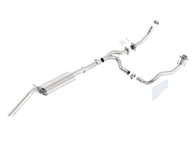 JK Wrangler "Climber" 2 door 2012-2018 Cat-Back™ Exhaust S-Type