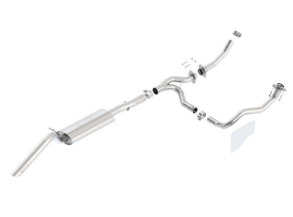 JK Wrangler "Climber" 2 door 2012-2018 Cat-Back™ Exhaust S-Type