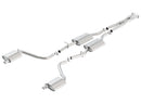 Borla 2015 Dodge Challenger 3.6L V6 S-TYPE Catback Exhaust No Tips Factory Valance-1