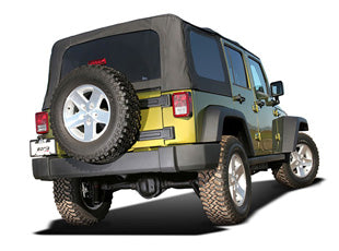 JKU Wrangler 4 door "Climber" 2007-2011 Cat-Back™ Exhaust S-Type