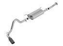 Borla 16-18 Toyota Tacoma 3.5L AT 4DR CC Short Bed S-Type SS Catback Exhaust - Black Chrome Tip-1