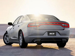 Borla 15-16 Dodge Charger 3.6L V6 ATAK Cat Back Exhaust (Uses Factory Valence) - 0