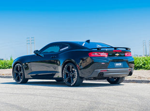 CAMARO SS '16 6.2L AT/MT 3.00" ATAK W/O NPP VALVES S RD CF AC SR TIP: 4.5X6.62 CARBON FIBER BLK ANO