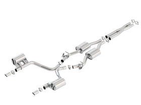 300/CHARGER RT 2017 5.7L V8 AT/MT RWD 4DR 2.75" "S-TYPE" W/VALVES S RD AC SR FACTORY BEZEL, NO TIP