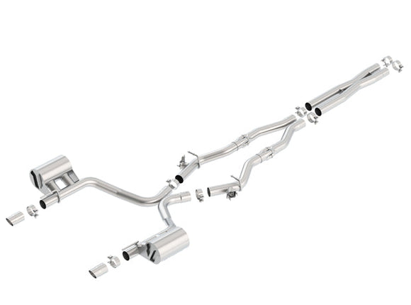 300/CHARGER R/T 2017 5.7L AT/MT RWD 4DR 2.75" "ATAK" W/VALVE SIM. S RD AC SR FACTORY BEZEL, NO TIP