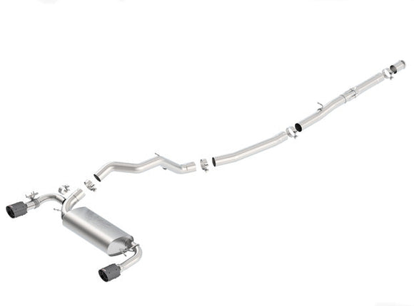 Borla 16-17 Focus RS Turbocharged 2.3L Single Split Exit ATAK Catback Exhaust