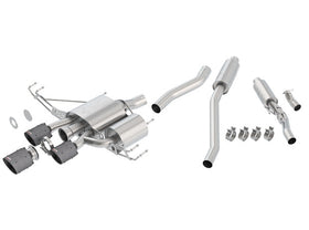 Borla 17-18 Honda Civic Type R 2.0L 2.75in Atak Adjustable Catback Exhaust (Carbon Fiber Black Tip)