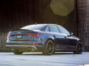 CATBACK, S4/S5 2018 3.0L TURBO AT/MT AWD 2+4DR 2.5" "S-TYPE" STAINLESS BRUSHED TIP