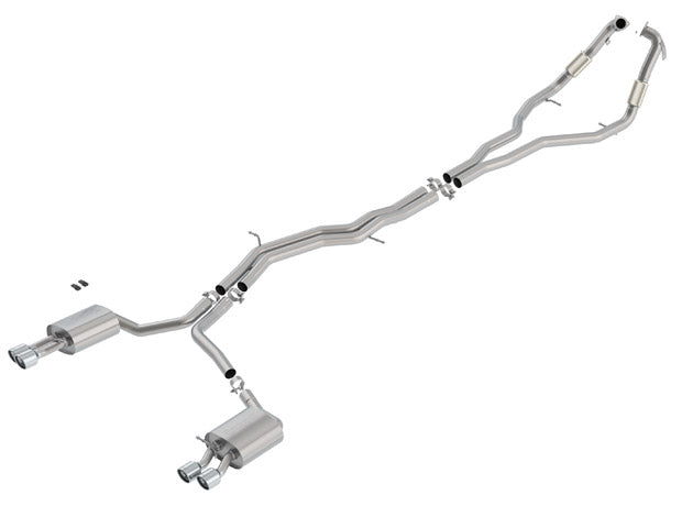CATBACK, S4/S5 2018 3.0L TURBO AT/MT AWD 2+4DR 2.5" "S-TYPE"
