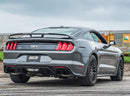 Borla 2018 Ford Mustang GT (A/T / M/T) 3in ATAK Catback Exhaust w/o Valves w/ Black Chrome Tips-3