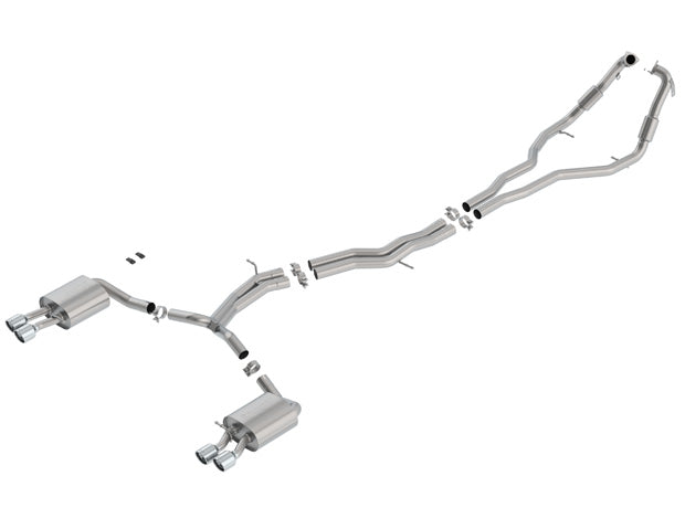 CATBACK, S5 SPORTBACK 2018 3.0L TURBO AWD AT 4DR 2.5" "S-TYPE"