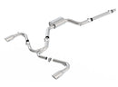 Borla 15-17 Volkswagen GTI (MK7) 2.0T AT/MT SS S-Type Catback Exhaust w/Stainless Brushed Tips-1