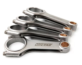 Manley Ford 2.3L EcoBoost H Beam Connecting Rod Set w/ .886 inch Wrist Pins ARP 2000 Rod Bolts