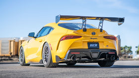 2020-2025 Toyota GR Supra Cat-Back Exhaust System Part # 140826CFBA - 0