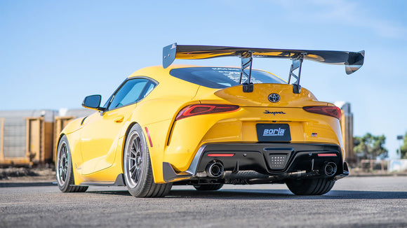 2020-2025 Toyota GR Supra Cat-Back Exhaust System Part # 140826CFBA