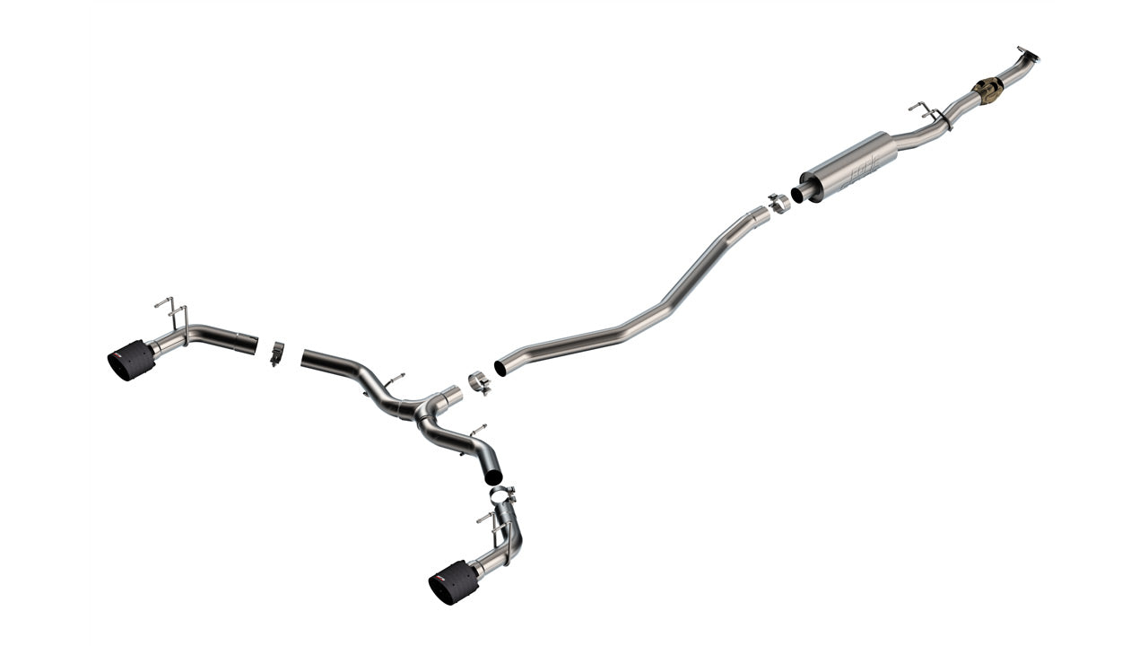 2022-2023 Honda Civic Si Cat-Back Exhaust System S-Type Part # 140922CFBA