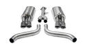 Corsa 1986-1991 Chevrolet Corvette C4 5.7L V8 L98 Polished Sport Cat-Back Exhaust-1