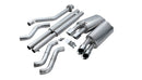 Corsa 1990-1995 Chevrolet Corvette C4 ZR1 5.7L V8 LT5 Polished Sport Cat-Back Exhaust-1