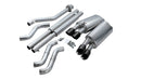 Corsa 1990-1995 Chevrolet Corvette C4 ZR1 5.7L V8 LT5 Black Sport Cat-Back Exhaust-1