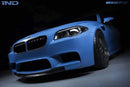 RKP BMW F10 M5 Carbon Front Lip - Checkerboard Weave-6