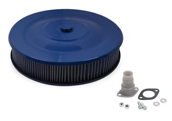 Mr. Gasket Easy Flow Air Cleaner - Blue Powder Coated