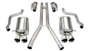 Corsa 2004-2008 Cadillac XLR 4.6L Polished Sport Cat-Back Exhaust-1