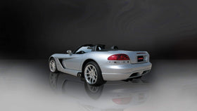 Corsa 2003-06 Dodge Viper 8.3L Polished Sport Cat-Back Exhaust (2.5in Inlet for Use w/ Stock Conv.) - 0