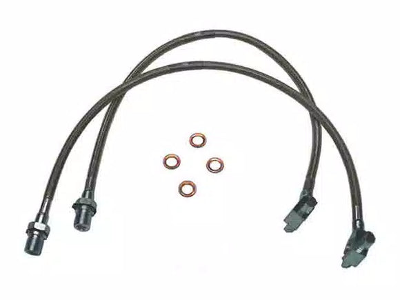 Superlift 71-78 GM Pickup/Blazer/Suburban w/ 4-6in Lift Kit (Pair) Bullet Proof Brake Hoses