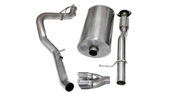 Corsa 07-10 Cadillac Escalade 6.2L V8 Polished Sport Cat-Back Exhaust