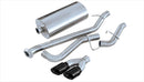 Corsa 1999-2006 GMC Sierra Reg. Cab/Short Bed 1500 4.8L V8 Black Sport Cat-Back Exhaust-1