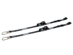 Speedstrap 1.25IN x 7ft Motorcycle Tie-Downs w/ Sliding Ratchet (2-Pack)