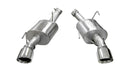 Corsa 2005-2010 Ford Mustang Shelby GT500 5.4L V8 Polished Xtreme Axle-Back Exhaust-1