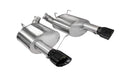 Corsa 2011-2014 Ford Mustang GT/Boss 302 5.0L V8 Black Sport Axle-Back Exhaust-1