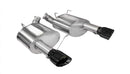 Corsa 2011-2014 Ford Mustang GT/Boss 302 5.0L V8 Black Xtreme Axle-Back Exhaust-1