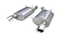 Corsa 2011-2012 Ford Mustang Shelby GT500 5.4L V8 Polished Sport Axle-Back Exhaust-1