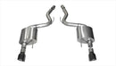 Corsa 2015-2017 Ford Mustang GT 5.0 3in Axle Back Exhaust Black Dual 4.5in Tip Sport-1