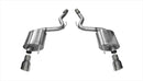 Corsa 2015-2017 Ford Mustang GT 5.0 3in Axle Back Exhaust Polish Dual Tips (Touring)-1