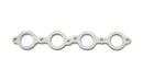 Vibrant T304 SS Exh Manifold Flange for GM LS1/LS2/LS3/LS6/L92 motor 3/8in Thick (SOLD IN PAIRS)-1