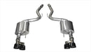 Corsa 2015-2017 Ford Mustang GT 5.0 3in Axle Back Exhaust Black Quad Tips (Sport)-1