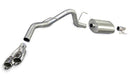 Corsa 2011-2014 Ford F-150 EcoBoost 3.5L V6 Polished Sport Cat-Back Exhaust-1