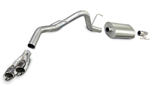 Corsa 2011-2014 Ford F-150 EcoBoost 3.5L V6 Polished Sport Cat-Back Exhaust