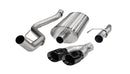 Corsa 2011-2014 Ford F-150 5.0L V8 Black Sport Cat-Back Exhaust-1