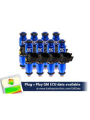 1440CC (160 LBS/HR AT OE 58 PSI FUEL PRESSURE) FIC FUEL INJECTOR CLINIC INJECTOR SET FOR SBC ENGINES (HIGH-Z)-1