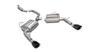 Corsa 2011-2014 Chrysler 200/Dodge Avenger V6 Black Sport Cat-Back Exhaust-1
