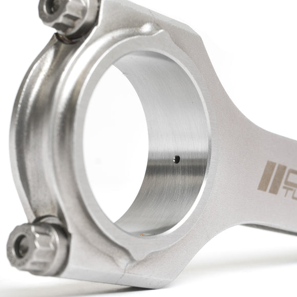 CTS Turbo Connecting Rods VW & Audi 144×19 Tapered Rifle Drilled | Fits 1.8T 20V 06A With Stock Pistons