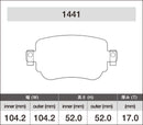 iSWEEP Brake Pads | Rear • Golf/Sportwagen/Alltrack Mk7-2