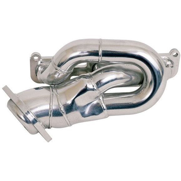 BBK 11-15 Mustang 3.7 V6 Shorty Tuned Length Exhaust Headers - 1-5/8 Silver Ceramic