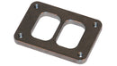 Vibrant T04 Turbo Inlet Flange (Divided Inlet) Mild Steel 1/2in Thick-1
